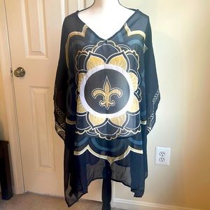 New Orleans Saints Caftan - NWOT